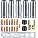 25 embouts de contact pour torche de soudage, compatibles avec les torches de soudage ak - 15 / mb - ...