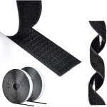25 m�tres x 20mm bande de crochet & boucle auto adh�sif, autocollant scratch bande autoadh�sif, rubans ...