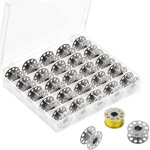 25 pcs canette metal machine a coudre, canette machine a coudre, canettes de couture, machine � coudre ...