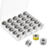 25 pcs canette metal machine a coudre, canette machine a coudre, canettes de couture, machine � coudre ...