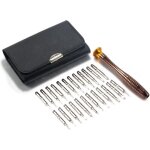25 pices kit de tournevis outils de rparation de tournevis de prcision portable pour l'iphone, ordinateur, ...