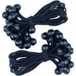 25 tendeurs �lastiques 20 cm, mini cordes b�che / tentes / sacs / trampolines ? fixation universelle