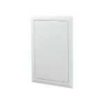 Vents ? trappe de visite 250x300mm en plastique abs blanc ? fixation sans vis ? acc�s facile � plomberie ...