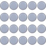 25mm patin chaise, 20 pi�ces patins glisseurs, patins glisseurs pour meubles, patins en t�flon pour chaise ...