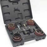 25pcs manchons abrasifs rouleaux ponage manches papier de verre embouts abrasifs pour ponceuse abrasif ...