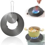 26 cm - plateau de diffuseur de chaleur pour cuisinire  gaz - plaque de dissipation thermique antidrapante ...