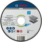 2608603172 disque � tron�onner � moyeu plat standard for inox wa 60 t bf 125 mm 22, 23 mm 1, 6 mm - bosch ...