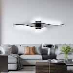 27w 3000lm applique murale led intrieure, blanc moderne led applique murales, luminaire mural interieur ...