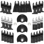 28 accessoires d'outils oscillants multifonctions lame de scie universelle pour parkside dewalt ryobi ...