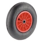 2gt roues et roulettes ? roue gonflable 400 x 100 mm ? pneu noir 4 plis ? charge max 200 kg ? al�sage ...