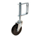 2gt roues et roulettes - roulette � suspension l�ger de portail , diam�tre 100 mm - 57 kg