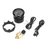 2in 52mm jauge de pression d'huile compteur pointeur affichage numrique avec moteur pas  pas