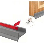 2m gris joint plinthe cuisine profil d?�tanch�it� pour bois de 15 mm 16 mm 17 mm protection plinthe, ...