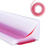 2m transparent barriere douche et syst�me de r�tention tpe, anti d�bordement seuil de douche barrage ...