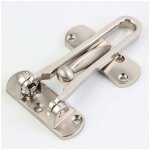 2pack entrebailleur de s�curit� porte acier fen�tre garde verrou porte d'entr�e sans cha�ne loquet de ...