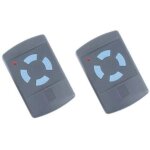 2pack t�l�commande de garage sdre hsm4 868 mhz avec 4 boutons couleur bleue remplacer les �metteurs hormann ...