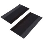 2pcs 22 x 11cm v�lo cadre cha�ne housse de protection mountain bike chain sticker cha�ne de v�lo sticker ...