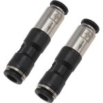 2pcs 6mm type � prise rapide clapet anti - retour unidirectionnel d�bit pneumatique connecteurs de clapet ...