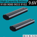 2pcs 9. 6 volt 4. 8ah 9000 ni - mh batterie remplacement pour makita 9000 9001 632007 - 4 191681 - 2 ...
