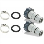 2pcs adaptateur tuyau piscine, adaptateur piscine, adaptateur pour piscine intex, adaptateur tuyau piscine, ...
