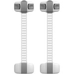 2pcs bloque fenetre enfant b�b� entreb�illeur fen�tre serrures de s�curit� b�b� gris