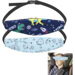 2pcs cale - tte pour sige auto enfant, rglable maintien tte voiture - bandeau scurit pour sige ...