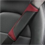 2pcs car protecteur de ceinture de scurit automobile, pour adultes et enfants, paulire de ceinture ...