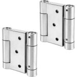 2pcs charni�res de porte de saloon gond porte battante charni�re � ressort apacit� de charge jusqu'� ...