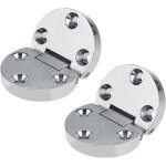 2pcs charni�res � volet en alliage en zinc, charni�res de table pliante robustes hinges d'armoire auto ...