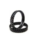 2pcs chenilles adaptables pour zodiac mx6 mx8 , pneus de robot nettoyeur piscine baracuda r0526100