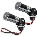 2pcs commutateur de capteur de cellule photo�lectrique du cr�puscule � l'aube, interrupteur photo�lectrique, ...