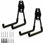 2pcs crochet de rangement de garage en acier, stockage outils garage crochets avec rev�tement anti - ...