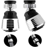 2pcs cuisine t�te pivotante 360 degr�s bec filtre robinet filtre barboteur douche oxyg�n�e protection ...