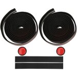 Kkmoon - 2pcs cyclisme cuir pu eva gardoncule belle road bode antislip bar bard strap (marron)