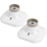 2pcs douille ampoule e27, douille ampoule e27 plafond, base plafonnier culot, culot ampoule ac 220 - ...