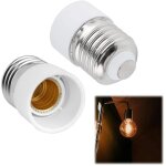 2pc e27 vers e14 adaptateur convertisseur de douille, adaptateur de douille e14 e27 vers e14 douille ...