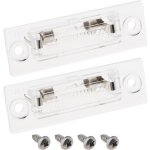 2pcs �clairage de plaque d'immatriculation � led 3b5 943 021 a / b / d / 3b5 998 026 a / 3bd 943 021 ...