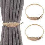 2pcs embrasses de rideaux, embrasses rideau aimant�e magn�tiques, attache rideaux fenetre pince pour ...