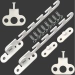 2pcs entrebailleur fenetre, entrebailleur fenetre pvc sans percer, entreb�illeur de fen�tre � battant, ...