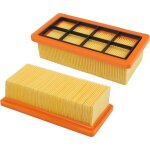 2pcs filtre remplacement pour aspirateur k�rcher ad 3200, ad 3 premium et ad 4 premium