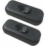 2pcs interrupteur bi - polaire inter � bascule 6a 250v interrupteur � touche basculante variateur d'intensit� ...