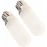 2pcs jdd type 250w 220 - 240v e27 (vis edison standard) ampoule halog�ne d�polie, ampoule de mod�lisation ...