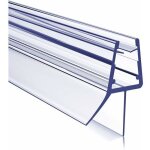 2pcs joint de douche 50cm pour douche des scelles porte, salle de douche joint d'tanchit pvc , protection ...