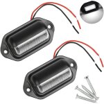 2pcs led eclairage plaque immatriculation Étanche 6 smd led feux arrière lampe de plaque dimmatriculation ... 2pcs led eclairage plaque immatriculation Étanche 6 smd led feux arrière lampe de plaque dimmatriculation ...
