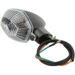 2pcs motorcycle front rear turn signal lights indicator lamp replacement for suzuki dl 1000 650 vstrom(transpa ...