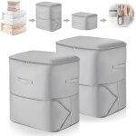 2pcs organisateur auto compression, organisateur d'auto - compression ultra peu encombrant, 54x42x60cm ...