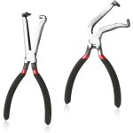 2pcs pinces de dconnexion lectrique, pinces de connecteur lectrique avec poigne antidrapante acier ...