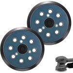 2pcs plateau ponceuse pour makita 125mm, plateau de ponçage 8 trous pour makita bo 5010, 5030, 5031, ... 2pcs plateau ponceuse pour makita 125mm, plateau de ponçage 8 trous pour makita bo 5010, 5030, 5031, ...