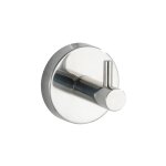 2pcs porte - serviettes mural porte - manteau mural, acier inoxydable, 5, 5x5, 5 cm, finition brillante ...