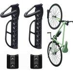 2pcs porte - vlo pour garage avec plateau  pneus, support mural pour vlo, crochet vertical pour vlo ...